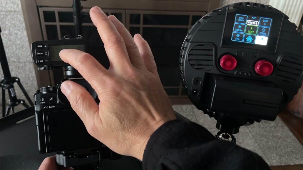 Rotolight Neo 3 Pro Quick Setup with Fuji Camera (XH2s) and Godox X2T