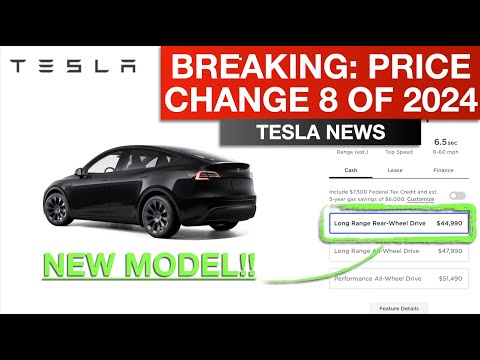 BREAKING: Price Change 8 of 2024 - Huge Model Y Changes!!