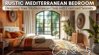 Exploring Rustic Nature : Creating Your Mediterranean Rustic Bedroom Escape with Courtyard Serenity