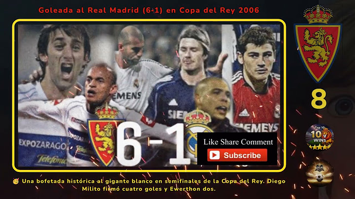 ⚽REAL ZARAGOZA Top 10 MEJORES MOMENTOS🏆Todo ZARAGOCISTA DEBERÍA ENSEÑARLO A SUS HIJOS #realzaragoza🦁