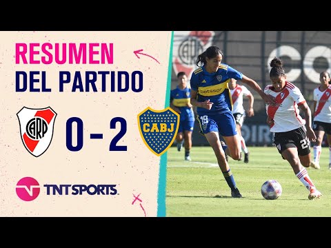 Las Gladiadoras vencieron a las Millonarias con un golazo olímpico 🔥  | #River 0-2 #Boca | Resumen