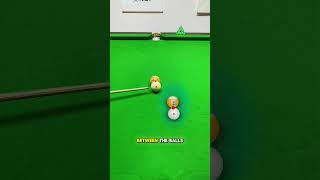 Are you completely ruining your frozen combo shots by forcing thin cuts? #shorts #8ballpool