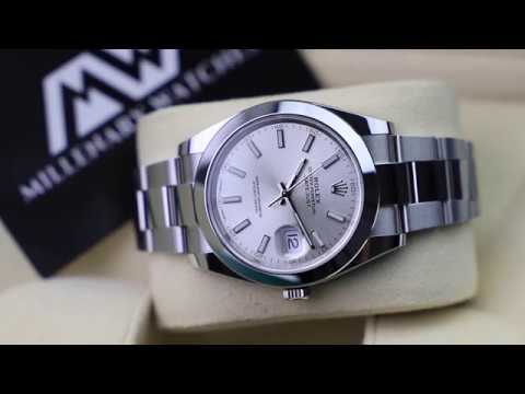 Rolex Datejust 41 126300 Silver Dial 