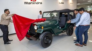 New 2026 Mahindra CJ3B Jeep finally launched!!! Classic Legend Returns with Modern Power!