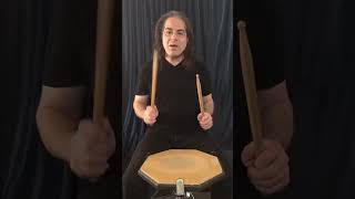 Interwoven Singles #drumlesson #gordyknudtson #openclosetechnique #rudiments #singlestrokeroll #drum