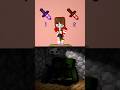 JJ sword Red or Purple ? 🤯🤣 - MAIZEN Minecraft Animation