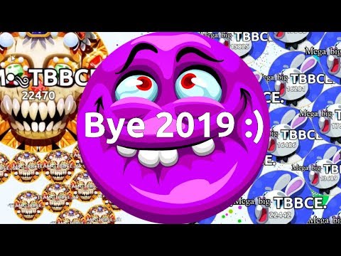 Bye Bye 2019! All-Tricks Compilation ► Agar.io Pc | 2019-2020 | Perfect Win Compilation 😎 | Party