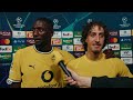“Two minutes before, he said, ‘I’m going to assist one for you!’” | Guirassy and Silva together