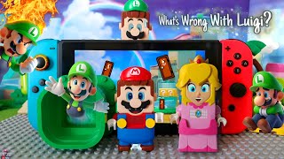 Lego Mario’s Toughest Mission🕹 Can He Restore Luigi to His Original Self!? #legomario screenshot 4