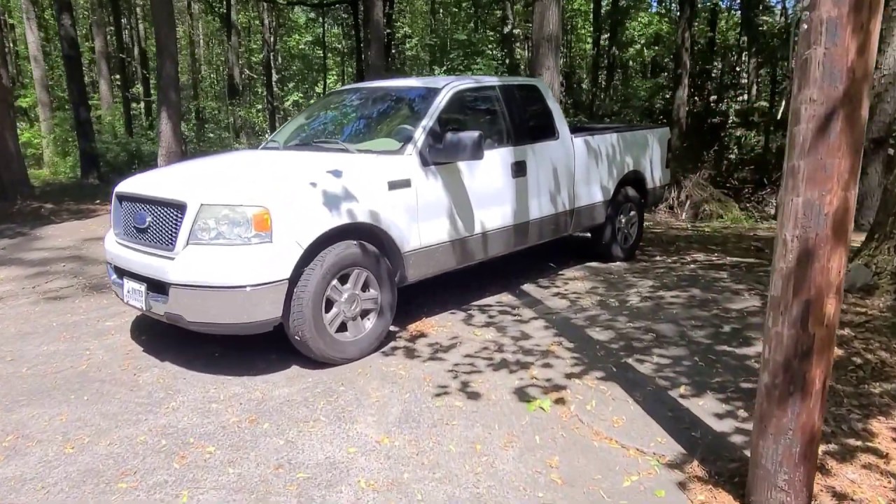 2004 2005 Ford F150 double cab 5.4 triton pov highway cruising - YouTube