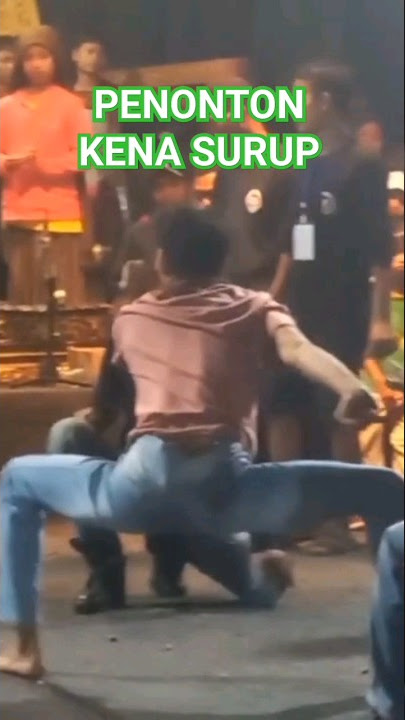 Penonton ikut kena surup macan putih#shorts