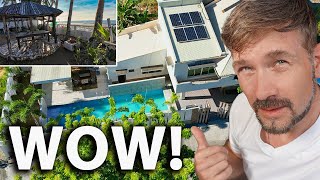The Most Incredible Rental House Yet, Pool and Beach! Philippines
