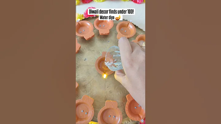 Diwali decor finds under 100🪔! #shorts #youtubeshorts #diwali #meesho #meeshofinds #meeshohaul #yt