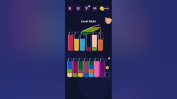 Get Color Level 8624 #watersort #watersortgame #colorgames #watersortpuzzle