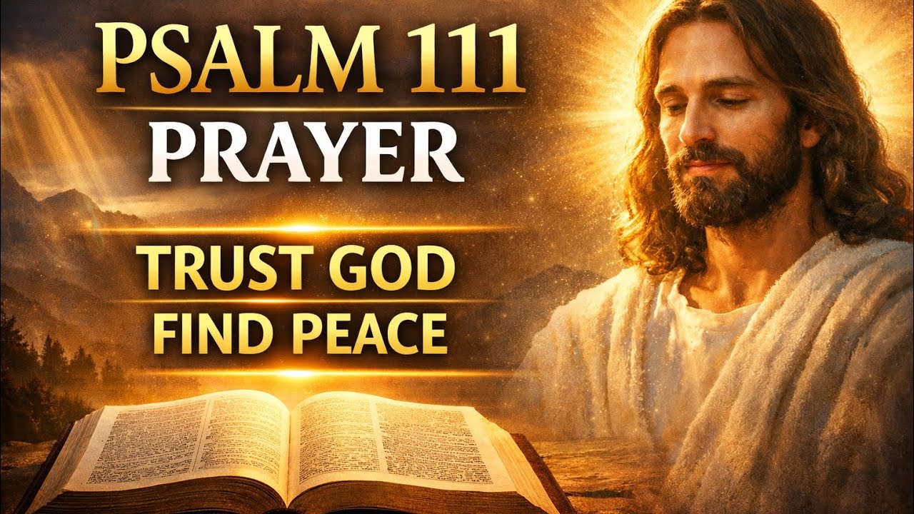 Psalm 111 prayer  Trust God Find peace#godisgood#prayer#quietprayerroom#God#love#jesus#jesusloveyou 