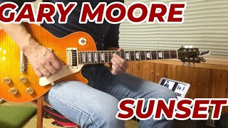 Gary Moore - Sunset (Guitar Cover) - YouTube