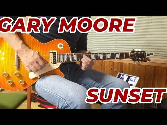 Gary Moore - Sunset (Guitar Cover) - YouTube