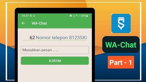 SKID | Cara membuat aplikasi WhatsApp chat di sketchware part 1
