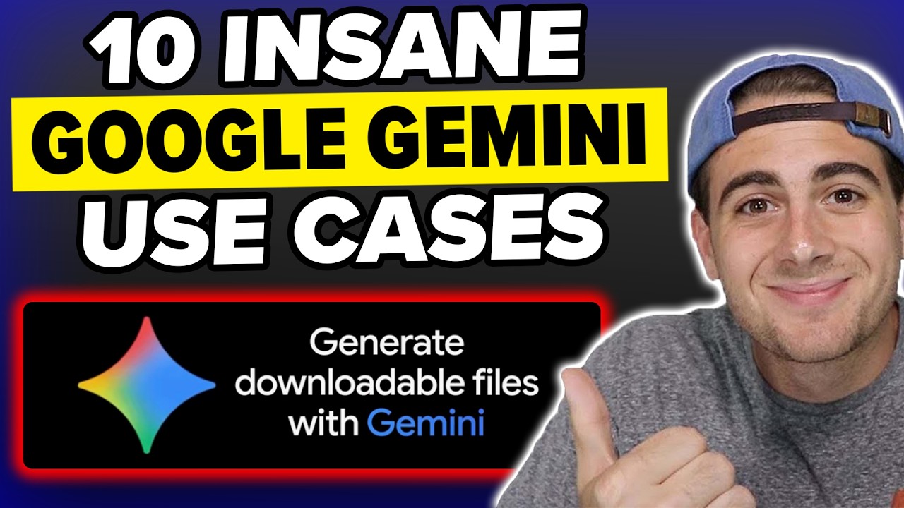 10 CRAZY Use Cases For Google Gemini’s NEW Features (not what you think)