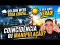 Choveu o Golden Week inteiro… e hoje o Japão virou verão - Depois disso fiquei desconfiado