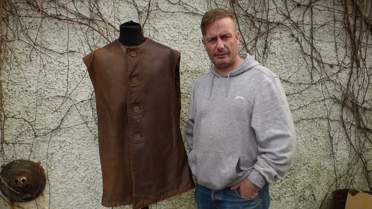 British Army Issued Leather Jerkins