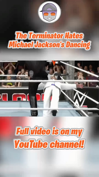 The Terminator Hates Michael Jackson’s Dancing #wwe #wwe2k23 #michaeljackson #viral #jvsscarecroww