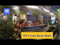 3D 180VR 4K Amazing VR Craze Boat Ride Virtual Reality Amusement Theme Park Rafting Game