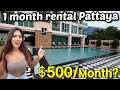 Touring a 500 pattaya condo for 1 month rent  thailand house review