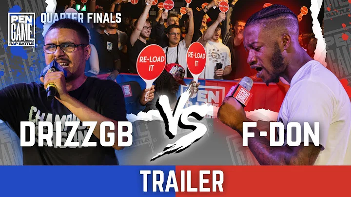 DRIZZGB vs F-DON Trailer | PenGame Rap Battle 2025