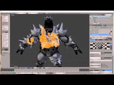 Street Fighter V PC Modding Tutorial – Part 02 – Linking Materials in Blender 1440p 60FPS