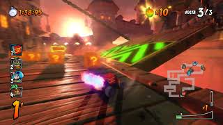 CRASH TEAM RACING NITRO FUELED: TNT Crate @ Cortex Castle Yuzu 60 fps