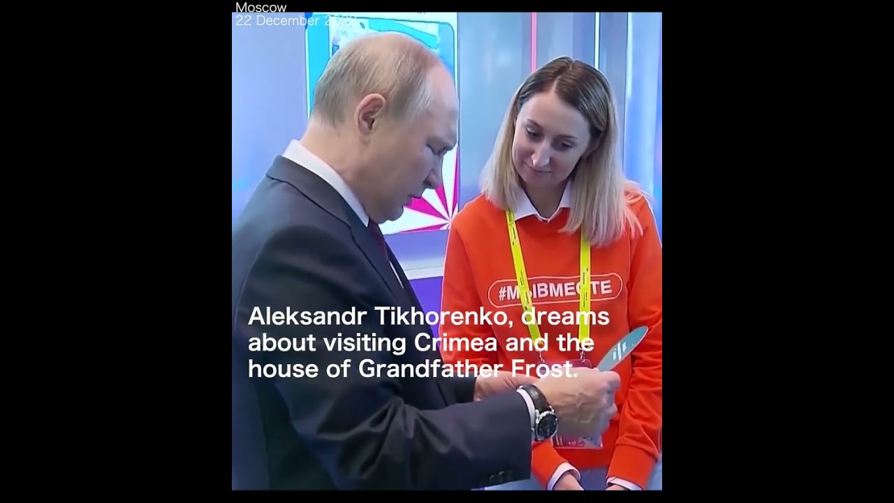 'Do you believe in Grandfather Frost?' Putin reads children's Xmas wishes