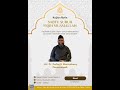 Fiqih muamalah bersama ust dr ruslan husein marasabessy