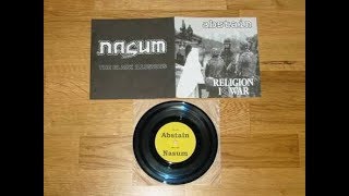 NASUM / ABSTAIN - Religion Is War/The Black Illusions EP (1999)