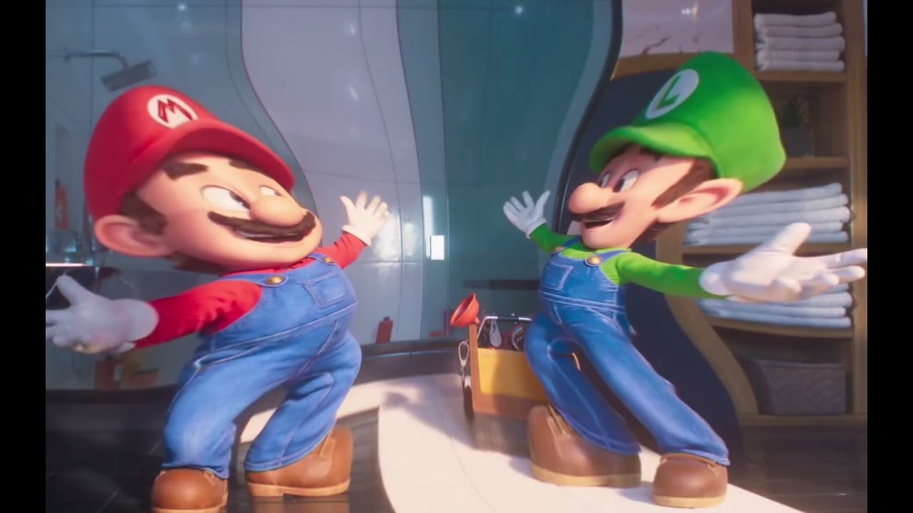 Mario and Luigi vs The dog | Sponsored By: Mixed Csupo Effects