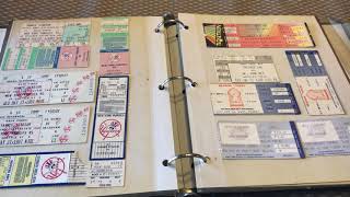 MLB NY Yankees & NY Mets 80s Ticket Stubs