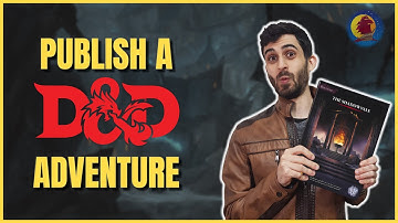I published my own D&D adventure
