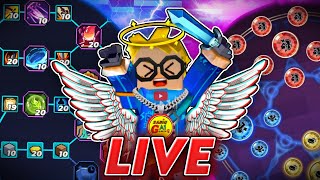 (Horizontal) LIVE Talents Upgrade in Blockman Go Bedwars HINDI! 💥