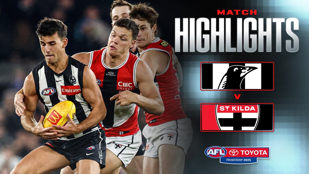 Collingwood v St Kilda Highlights | Round 15, 2025 | AFL