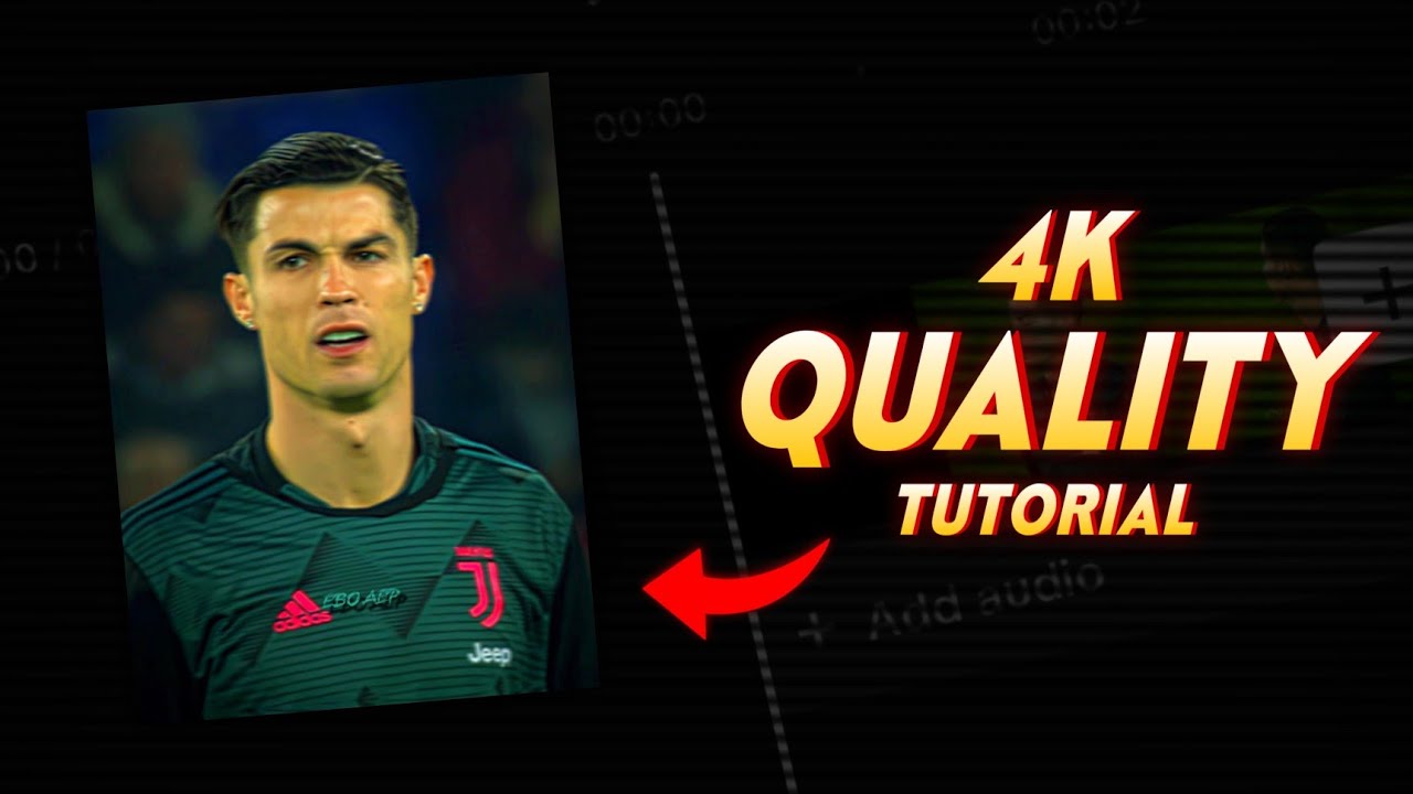 How To Get 4k Quality Football Edits In capcut - YouTube