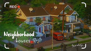 Дома по соседству 🏠🏠🌳 | Строительство | The Sims 4 | No CC