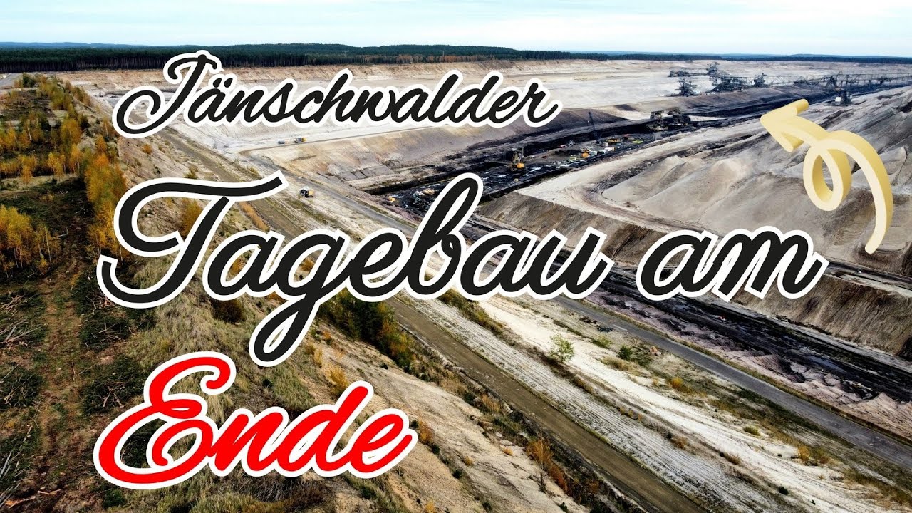 Am Tagebau Jänschwalde / Ende der Kohleförderung #kohleausstieg