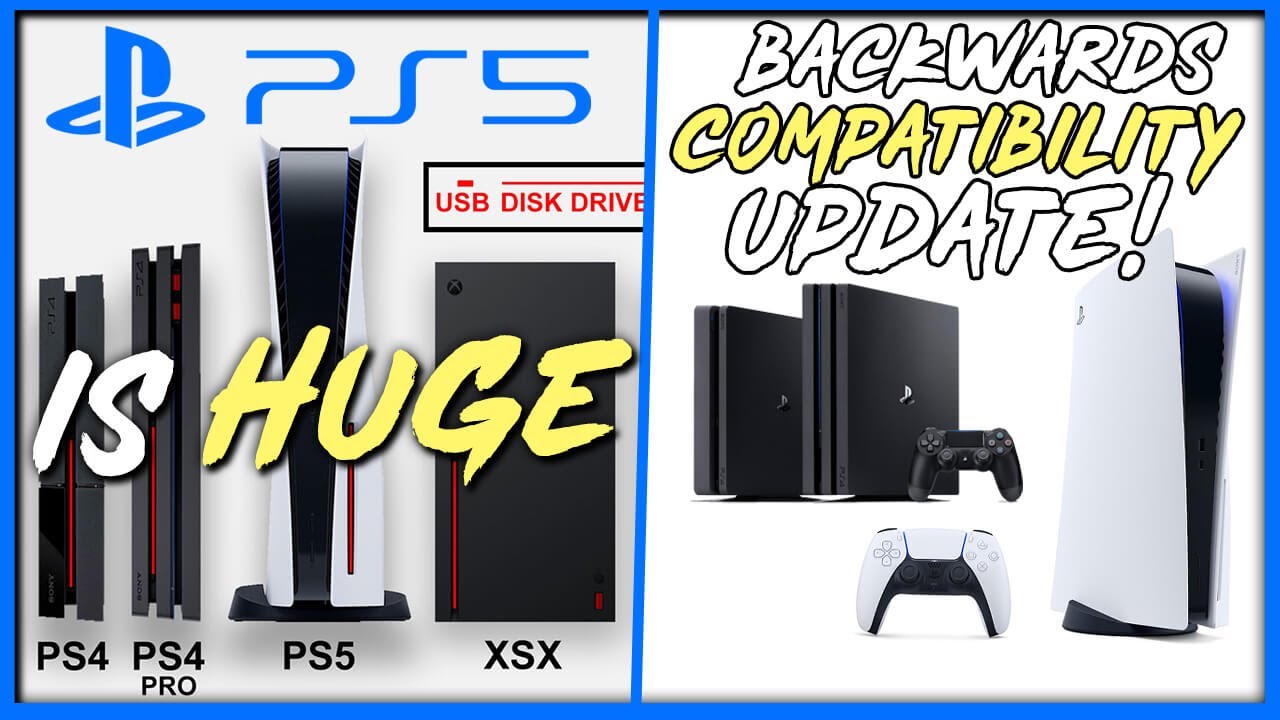 forudsætning Udløbet Ødelægge PS5 Console is Physically HUGE + PS5 Backwards Compatibility Update -  YouTube