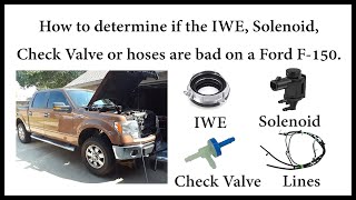 How to find the component causing the grinding on Ford F150 4wd trucks.