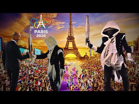 من هو الشخص المقنع والمجهول في حفل افتتاح أولمبياد باريس 2024