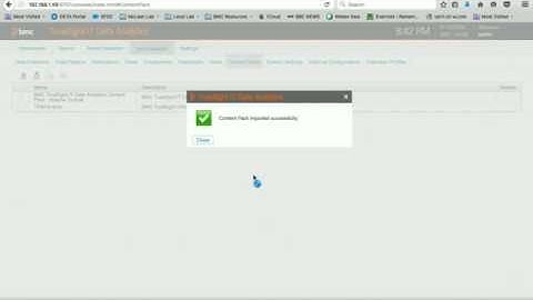 Import and Use Content Packs | TrueSight IT Data Analytics
