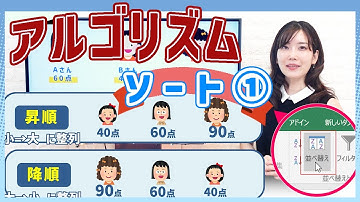 アルゴリズム【ソートの動き①】バブルソート,選択ソート,挿入ソート／基本情報技術者・高校情報