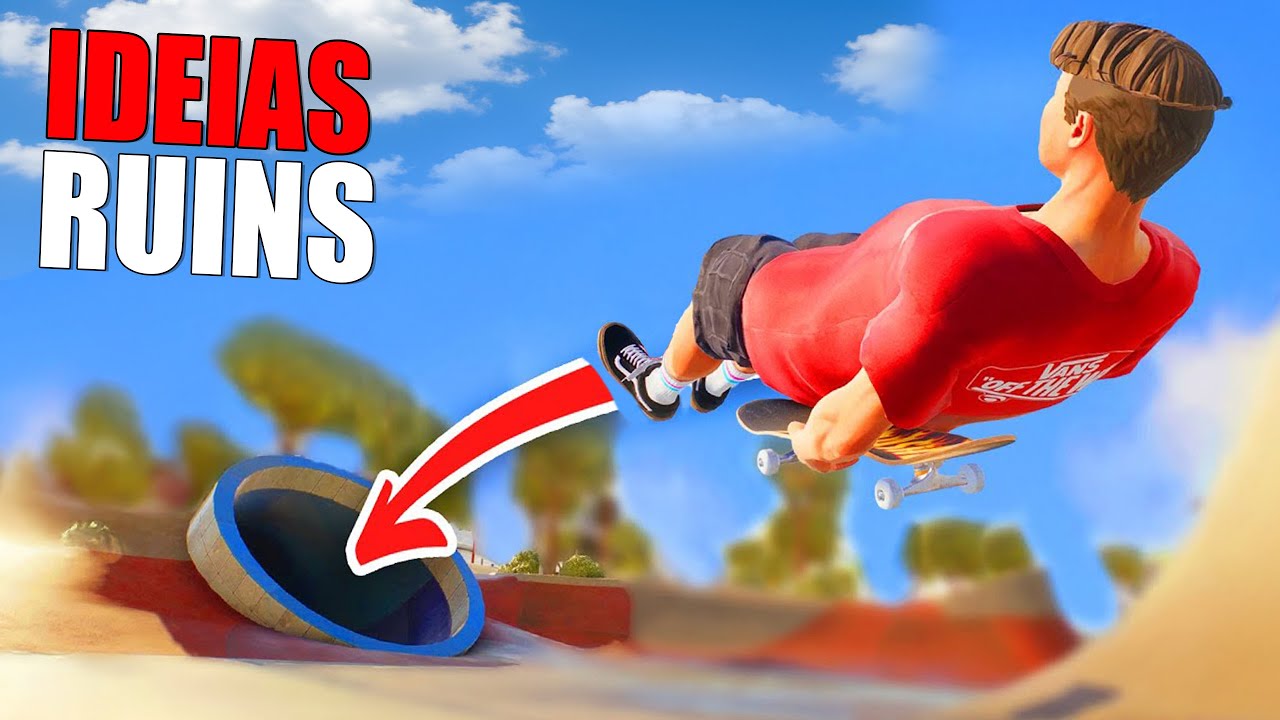 Testando desafios VIRAL do TikTok no Skate 4!