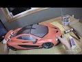 Building the mclaren p1 supercar paper model  artist pov