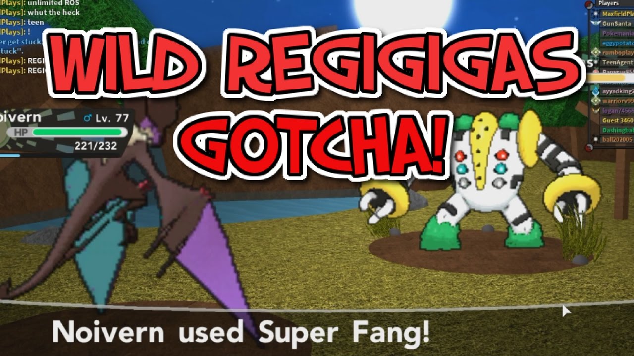 Regigigas You Are Mine!! (Wild Encounter) | Pokemon Brick Bronze